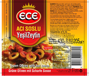 Zeytin ve Zeytinyağı Etiketi